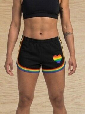 Retro Rainbow "Daddy"  Shorts